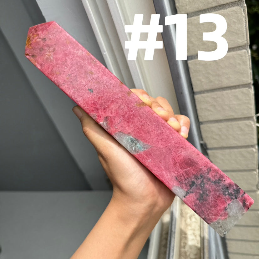 Red Rhodonite Big Towers