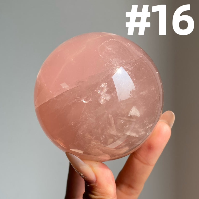 Rose Quartz Big Spheres