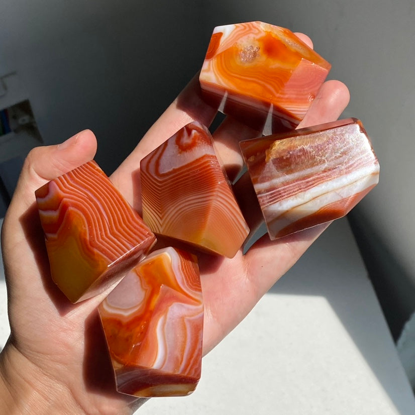 Carnelian Freeforms