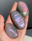 Purple Labradorite Palm Stone