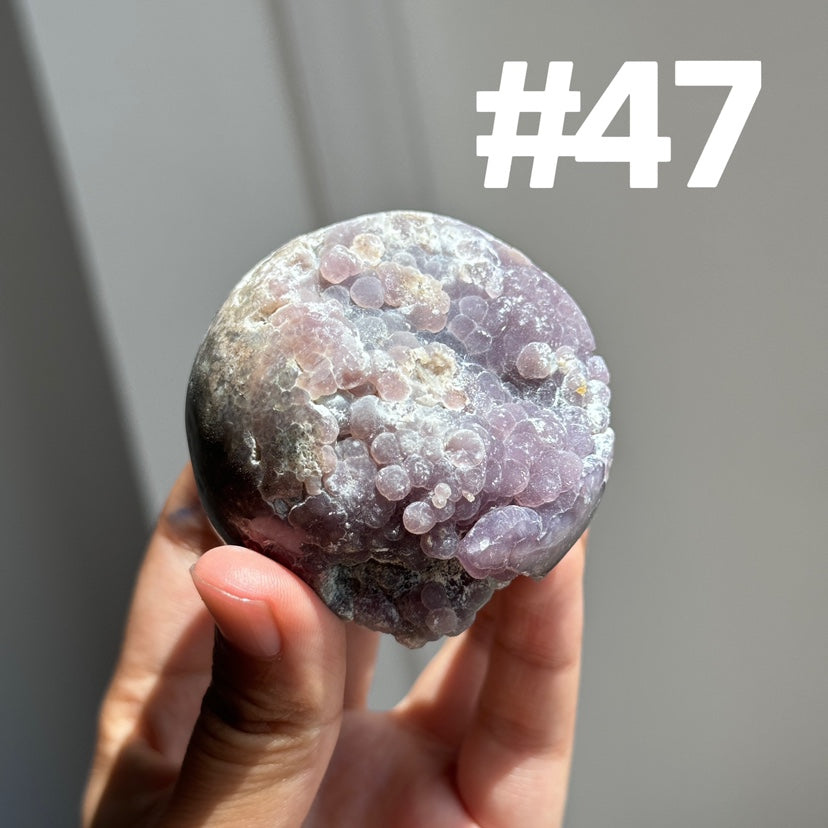 Grape Agate Sphere