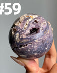 Grape Agate Sphere