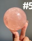 Rose Quartz Big Spheres