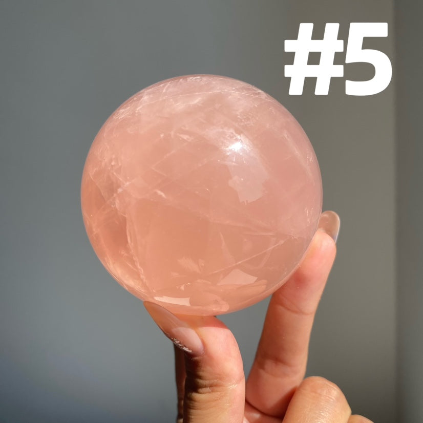 Rose Quartz Big Spheres