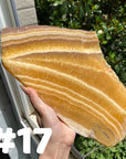 Orange Calcite Slab