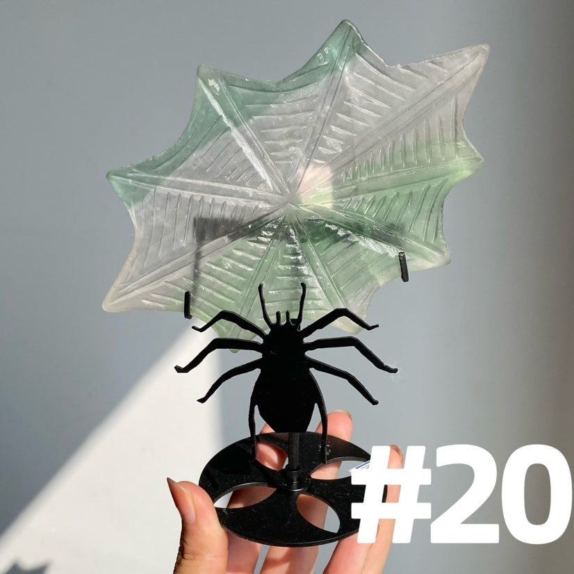 Clearance Crystal Spider Web