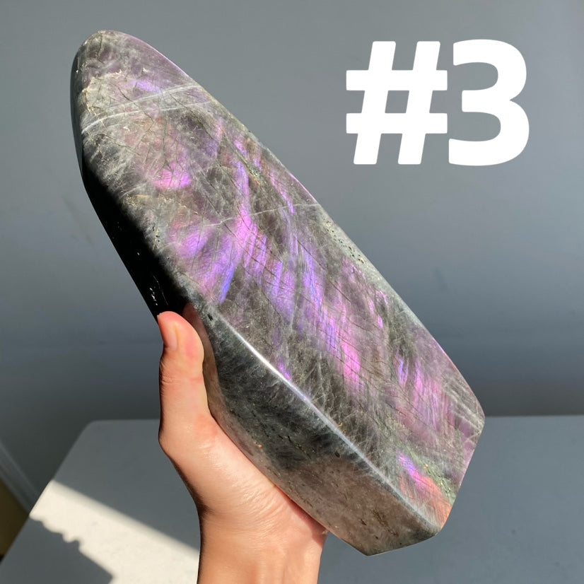 Purple Flash Labradorite Freeform
