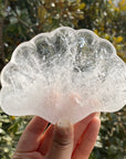 Clear Quartz Shell Tray