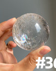 Rainbow Clear Quartz Sphere