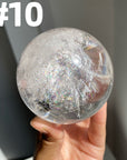 Rainbow Clear Quartz Sphere