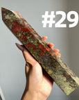 Dragon Blood Jasper Big Towers