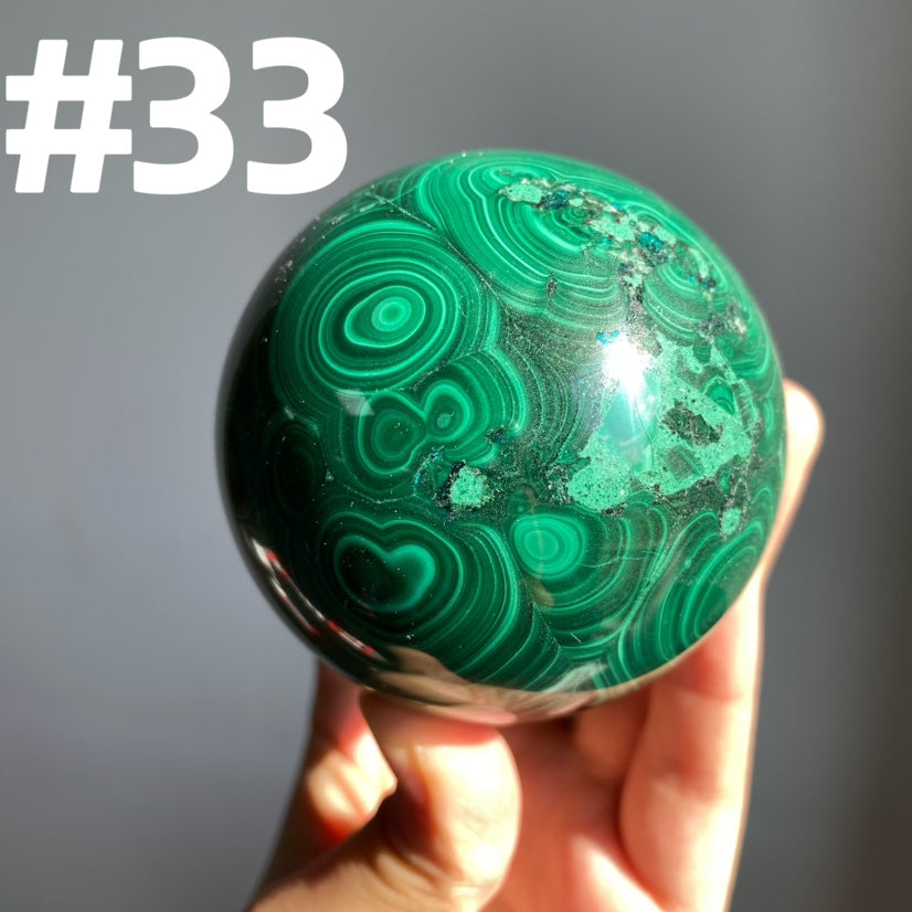 Malachite Big Spheres