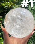 Clear Quartz Spheres