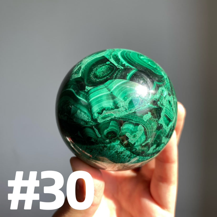 Malachite Big Spheres