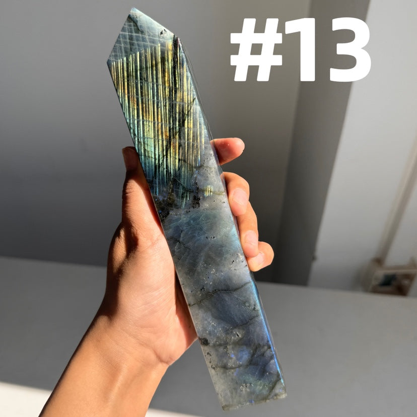 Big Labradorite Tower