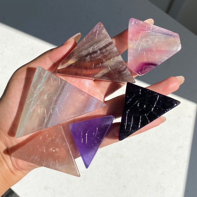 Fluorite Pyramid Eye