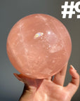 Rose Quartz Big Spheres