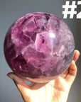 Baja Blast Fluorite Large Sphere