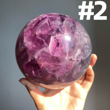 Baja Blast Fluorite Large Sphere