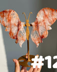 Fire Quartz Butterfly (imperfect)