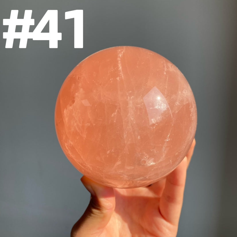 Rose Quartz Big Spheres