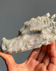 Clearance Moss Agate Dragon Head