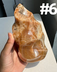 Big Peach Moonstone Flame