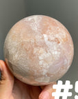 Flower Agate Big Sphere
