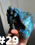 Labradorite Carvings