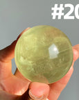 Apple Green Fluorite Sphere