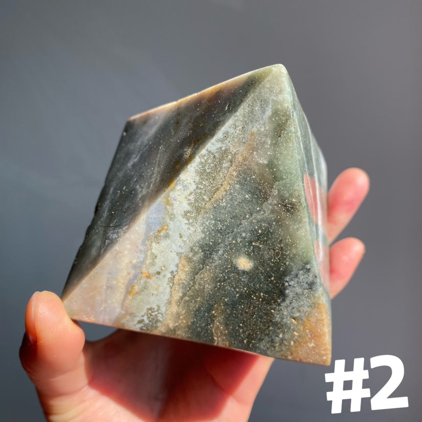 Ocean Jasper Big Pyramid