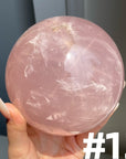 Rose Quartz Big Spheres