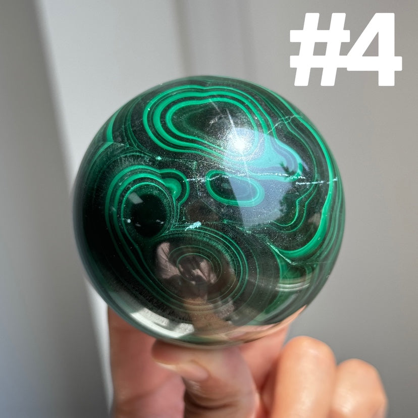 Malachite Big Spheres