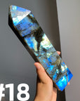 Big Labradorite Tower