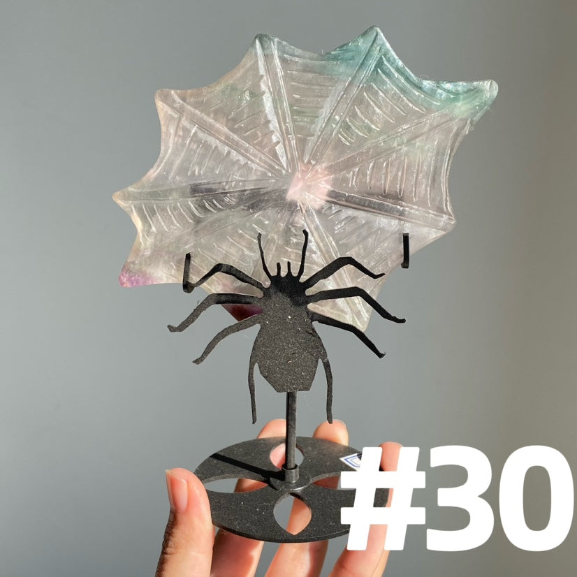 Clearance Crystal Spider Web