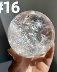 Rainbow Clear Quartz Sphere