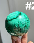 Malachite Big Spheres