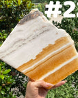 Orange Calcite Slab