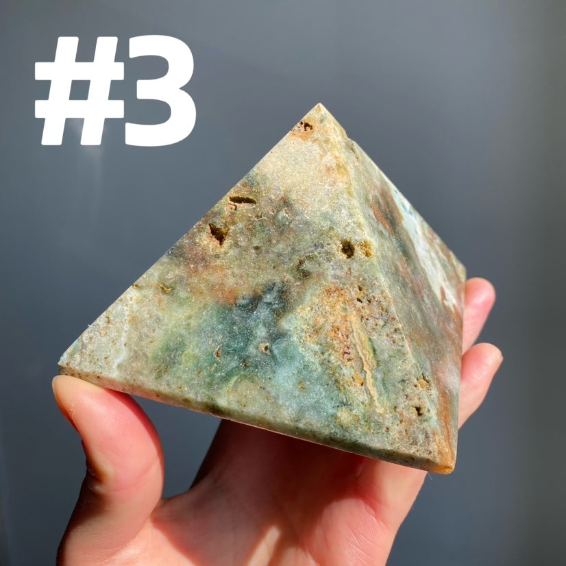 Ocean Jasper Big Pyramid