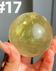 Apple Green Fluorite Sphere