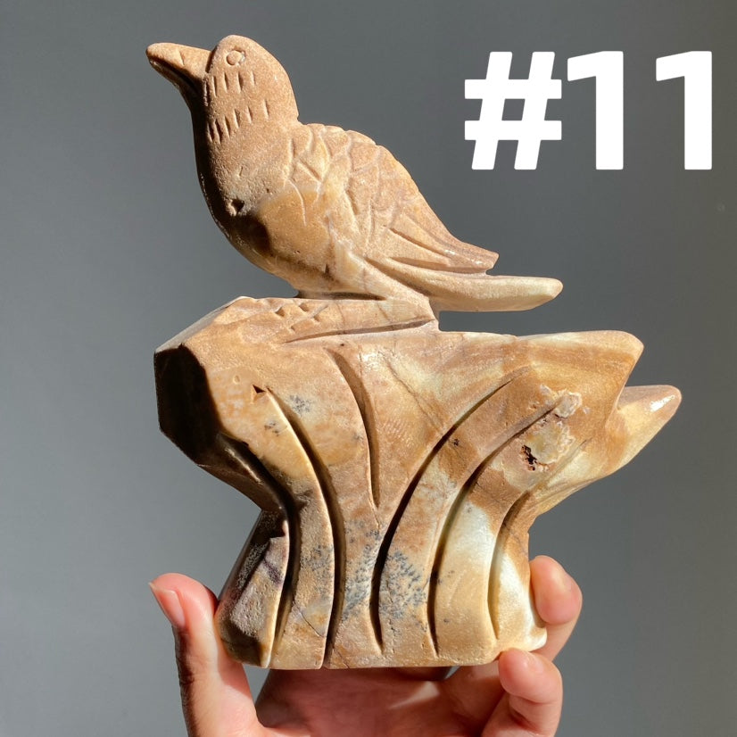 Sky Blue Quartz Bird