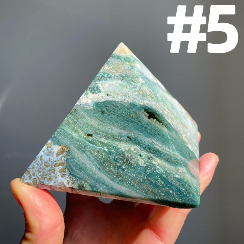 Ocean Jasper Big Pyramid