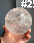 Clear Quartz Spheres