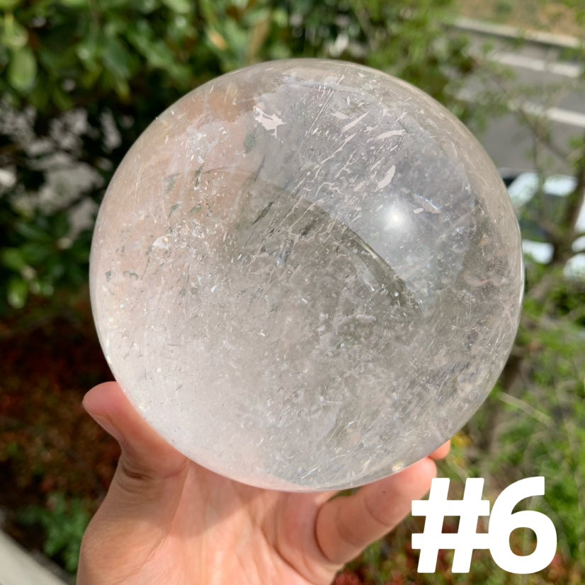Clear Quartz Big Spheres