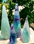 Fluorite Ring Holder/Tower