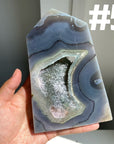 Druzy Agate Tower (imperfect)