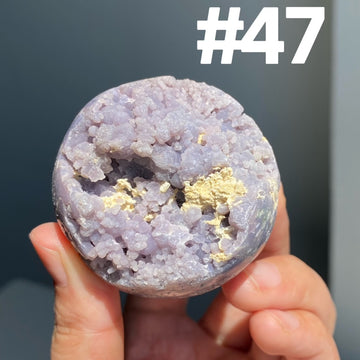 Grape Agate Sphere