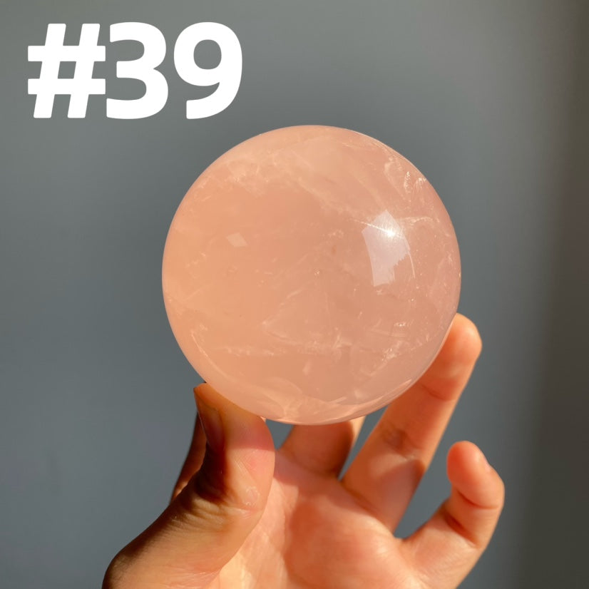 Rose Quartz Big Spheres