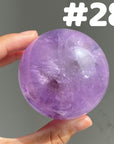 Amethyst Spheres