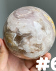 Flower Agate Big Sphere